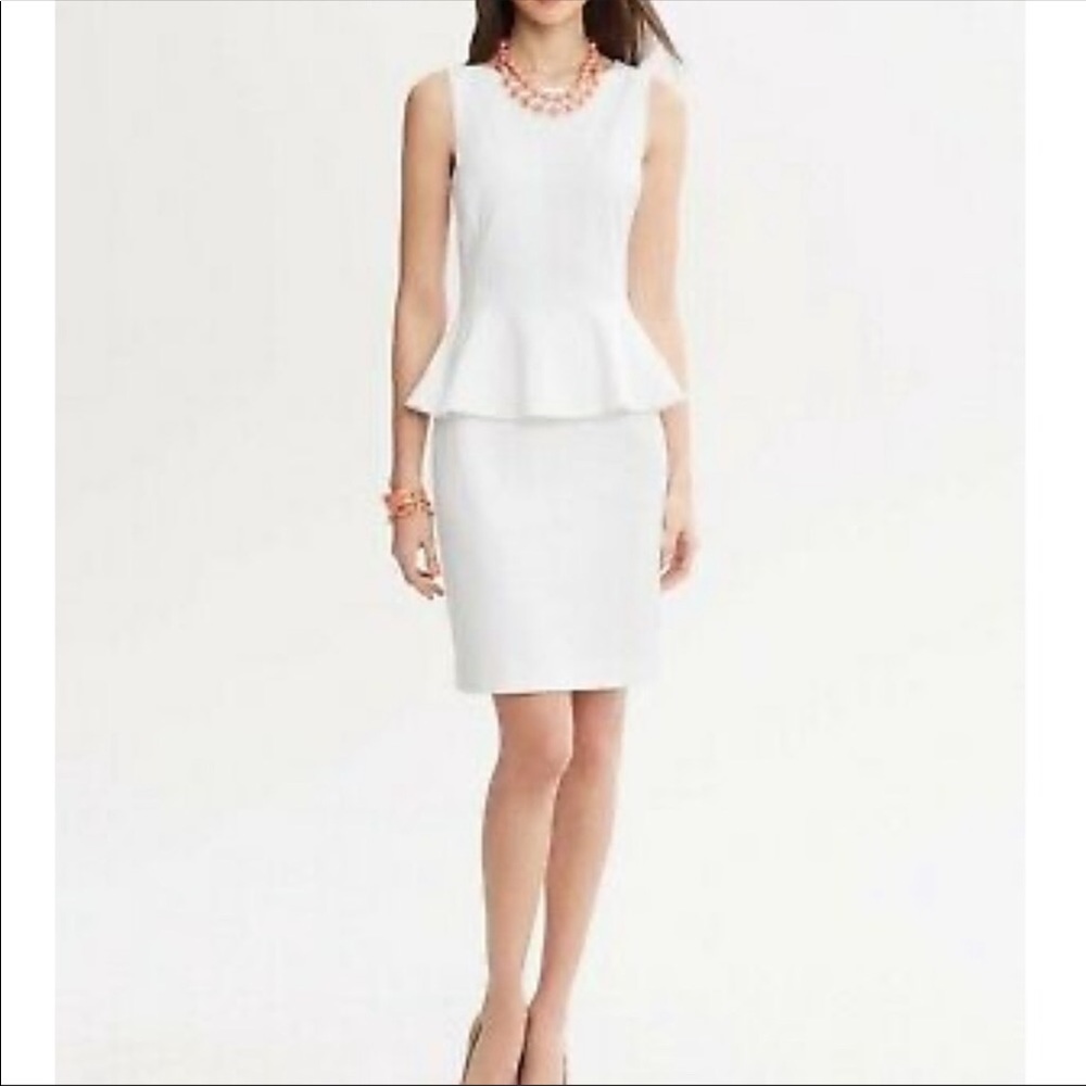 NWT Banana Republic “Lola” Peplum Dress